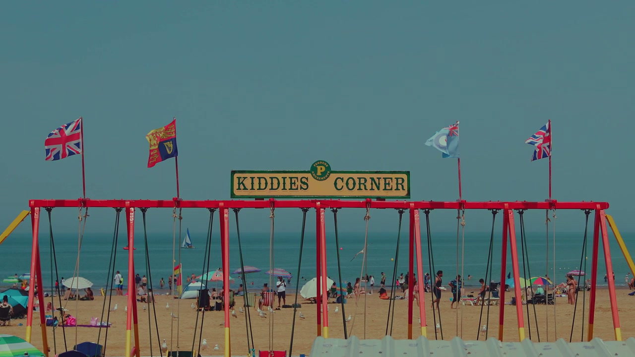 Margate Beach Playground and Flags
