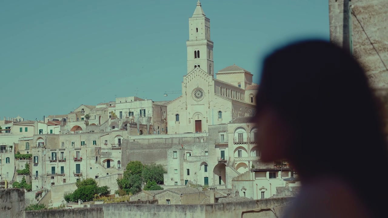 Matera Cathedral and Historic City View