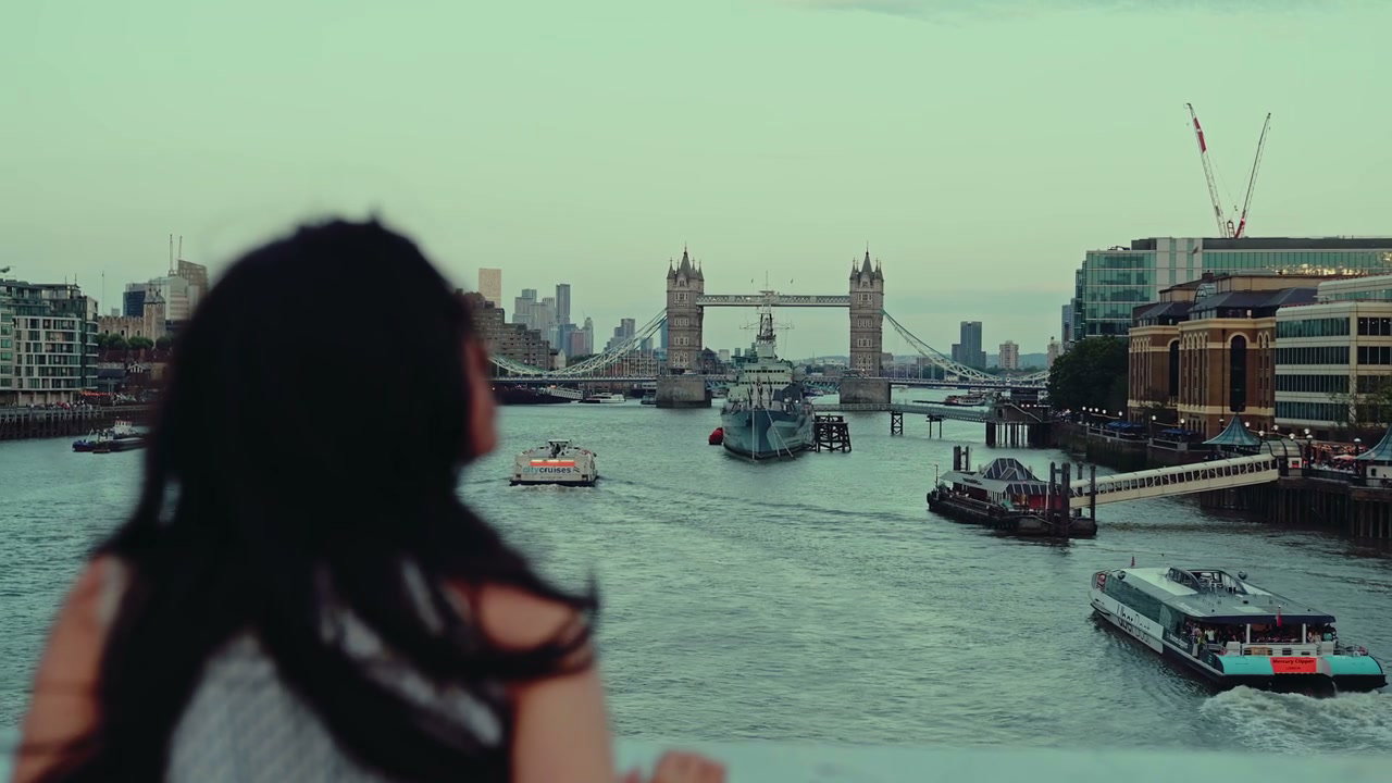 Tower Bridge and River Thames, London