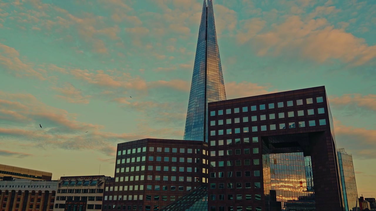 The Shard Skyscraper at Golden Hour