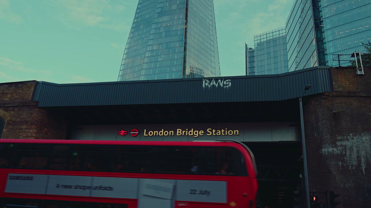 London Bridge Station with The Shard