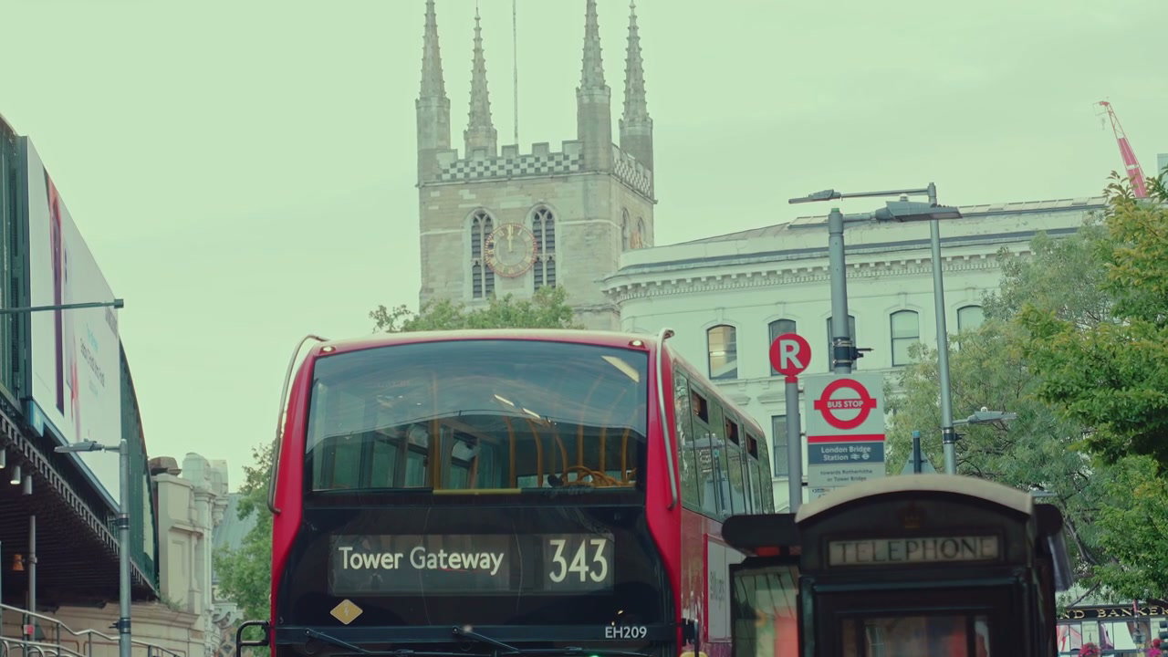 Red Double Decker Bus in London