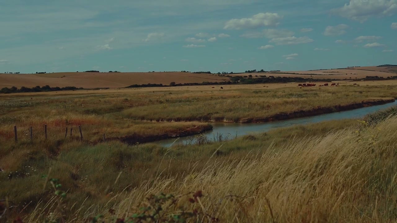 Seven Sisters River Valley Landscape