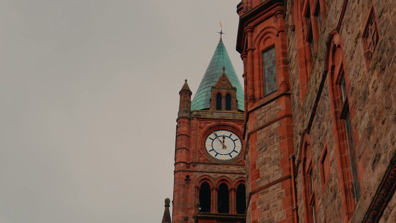 Historic Clock Tower in Derry
