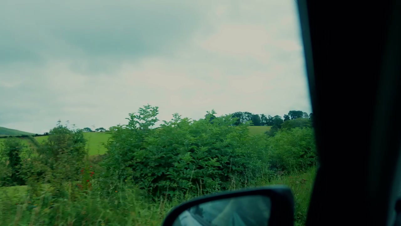 Driving Through Kinbane Countryside