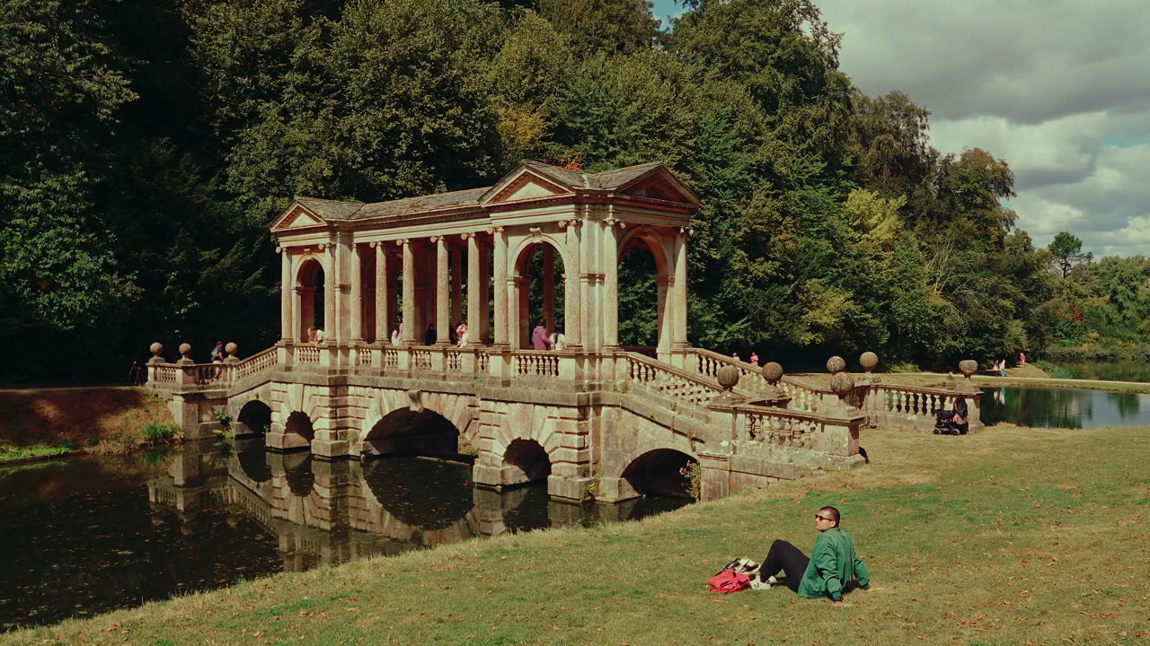 Historic Palladian Bridge in Bath