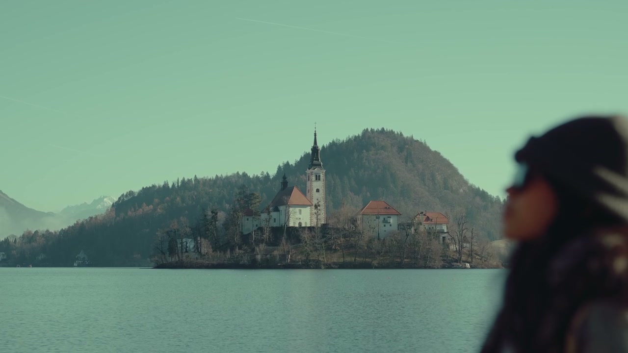 Lake Bled Island Church, Slovenia
