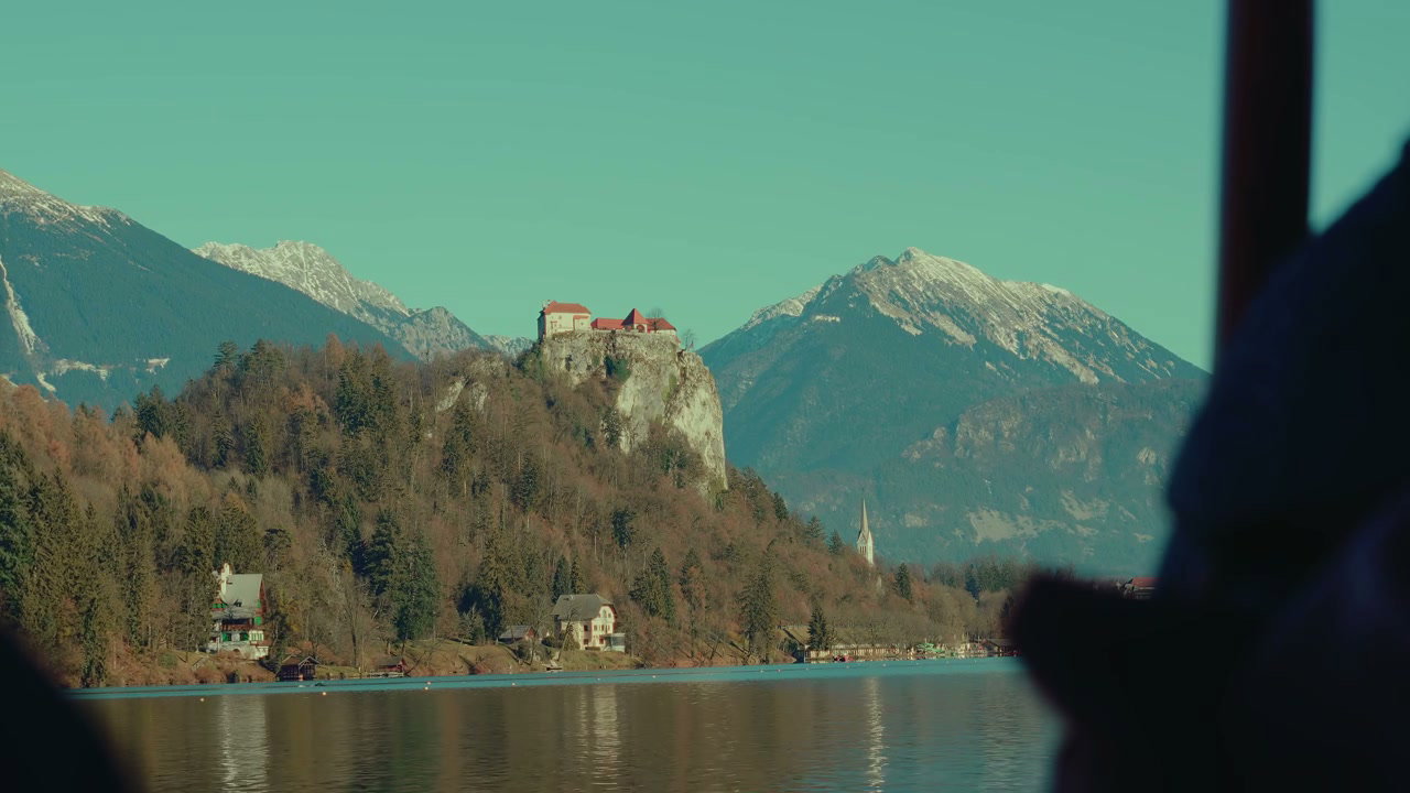 Bled Castle Overlooking Lake Bled