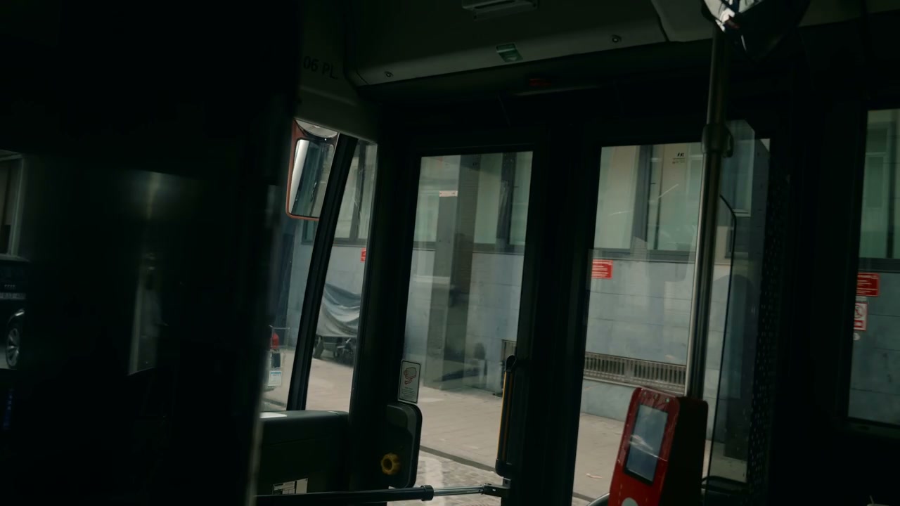 View From Inside Bus in Brussels City