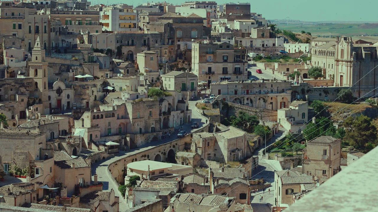 Ancient Cityscape of Matera, Italy