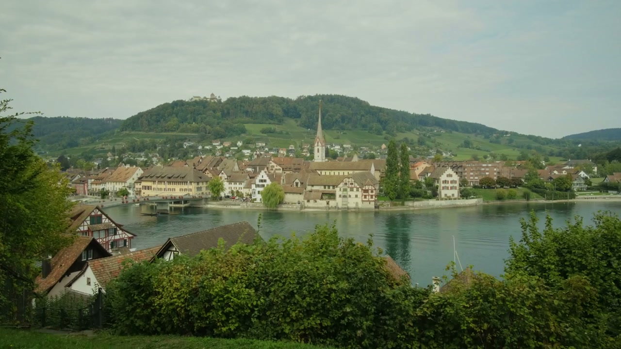 Stein am Rhein Town Panorama
