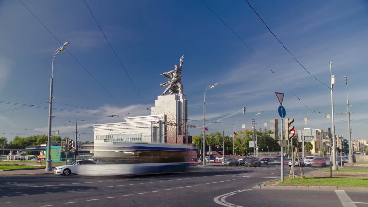 Worker and Kolkhoz Woman Monument, Moscow
