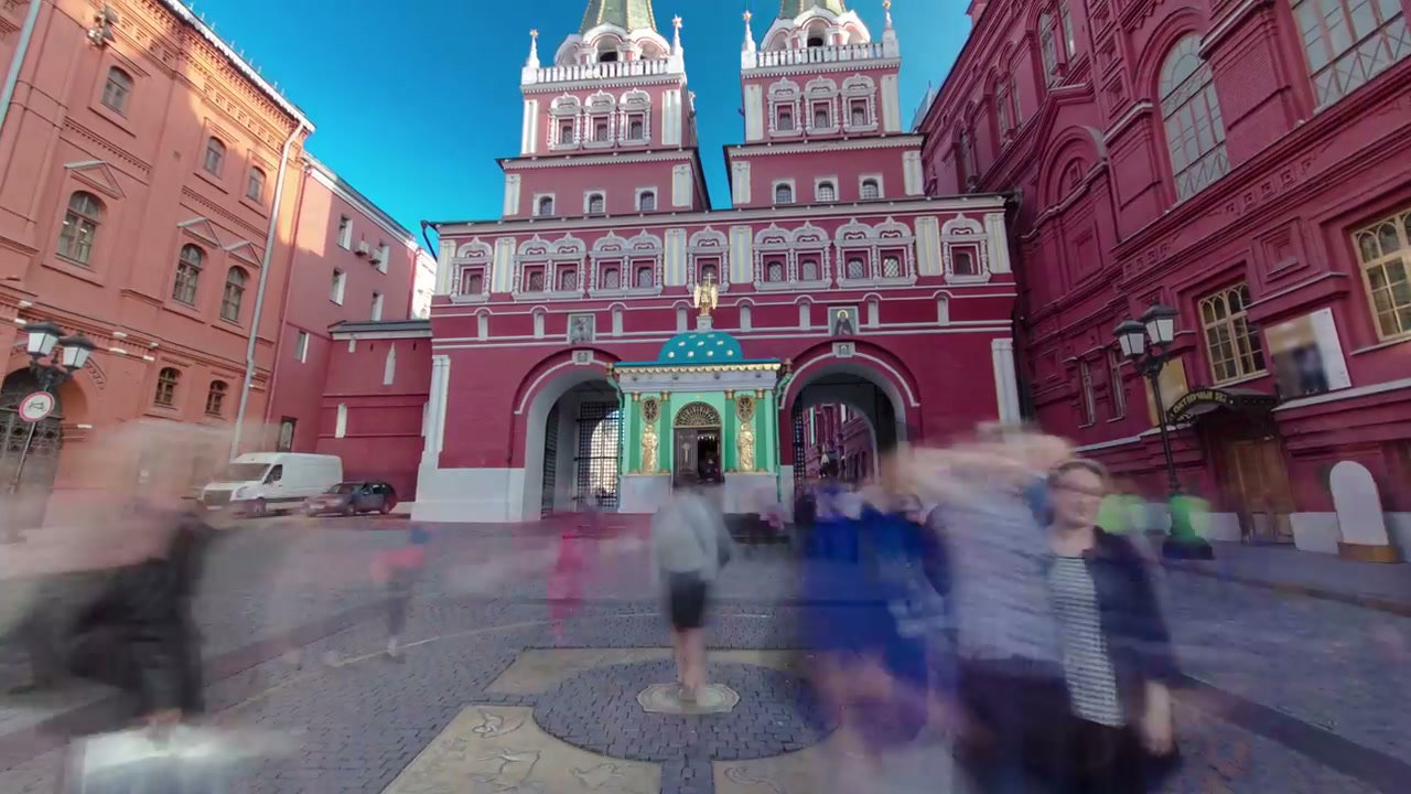 Time-Lapse of Iberian Gate, Moscow
