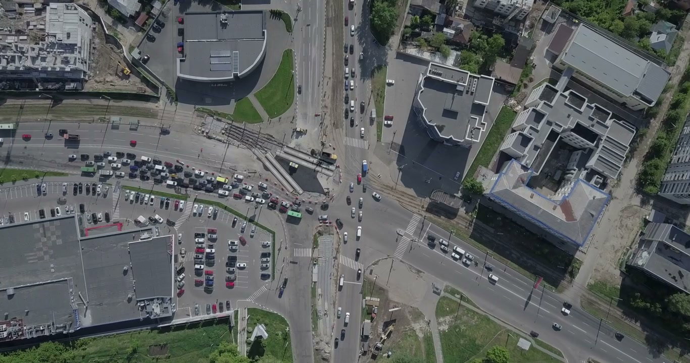 Urban Intersection Traffic and Construction