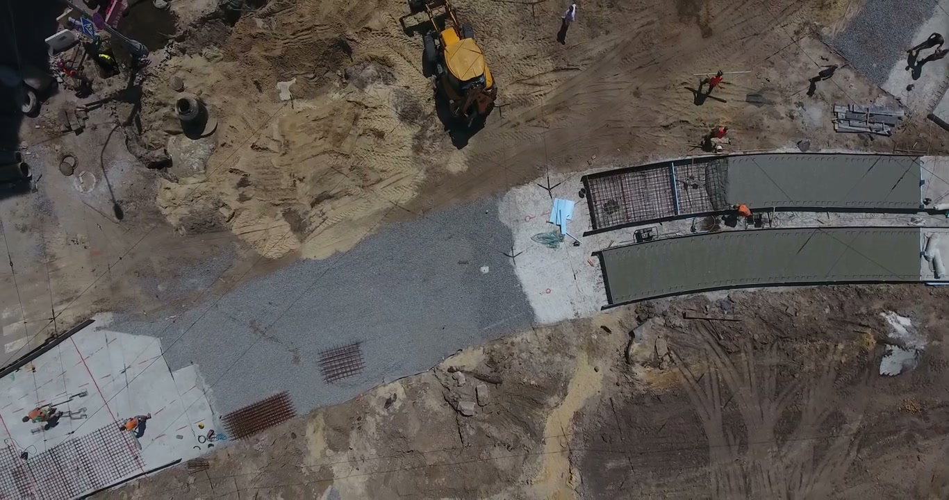 Construction Site Pathway Development