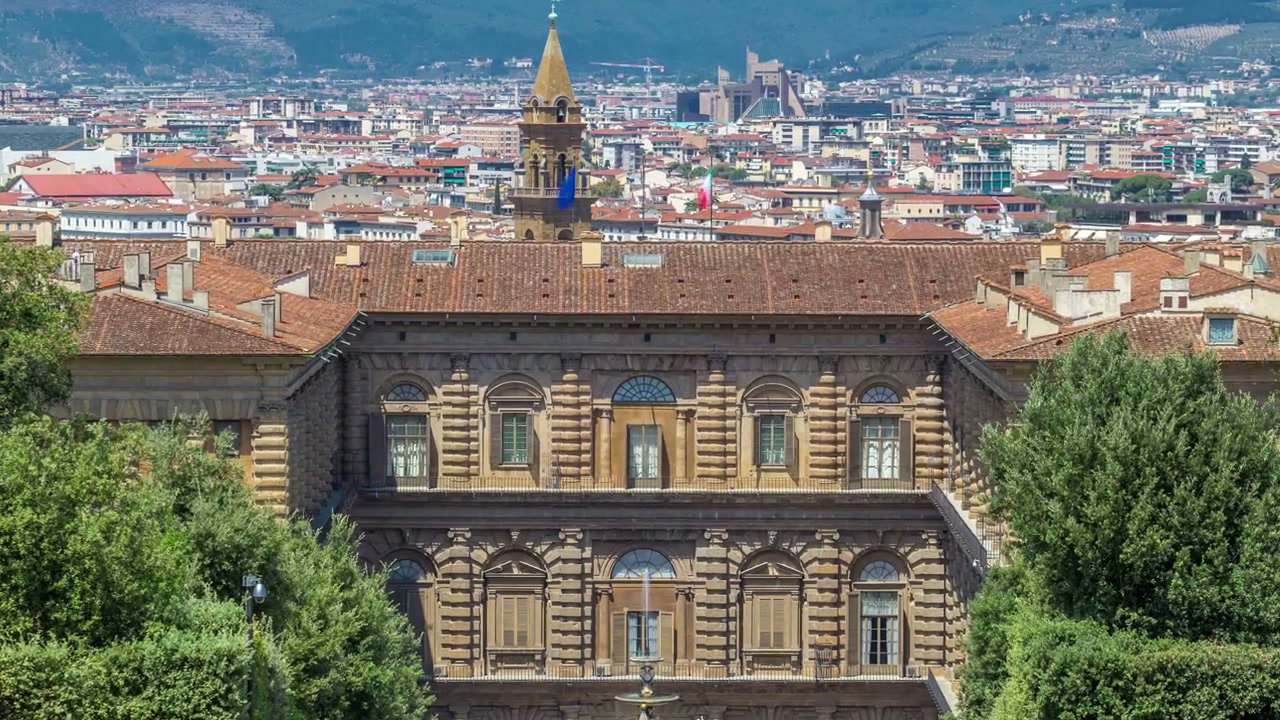 Palazzo Pitti and Florence City View