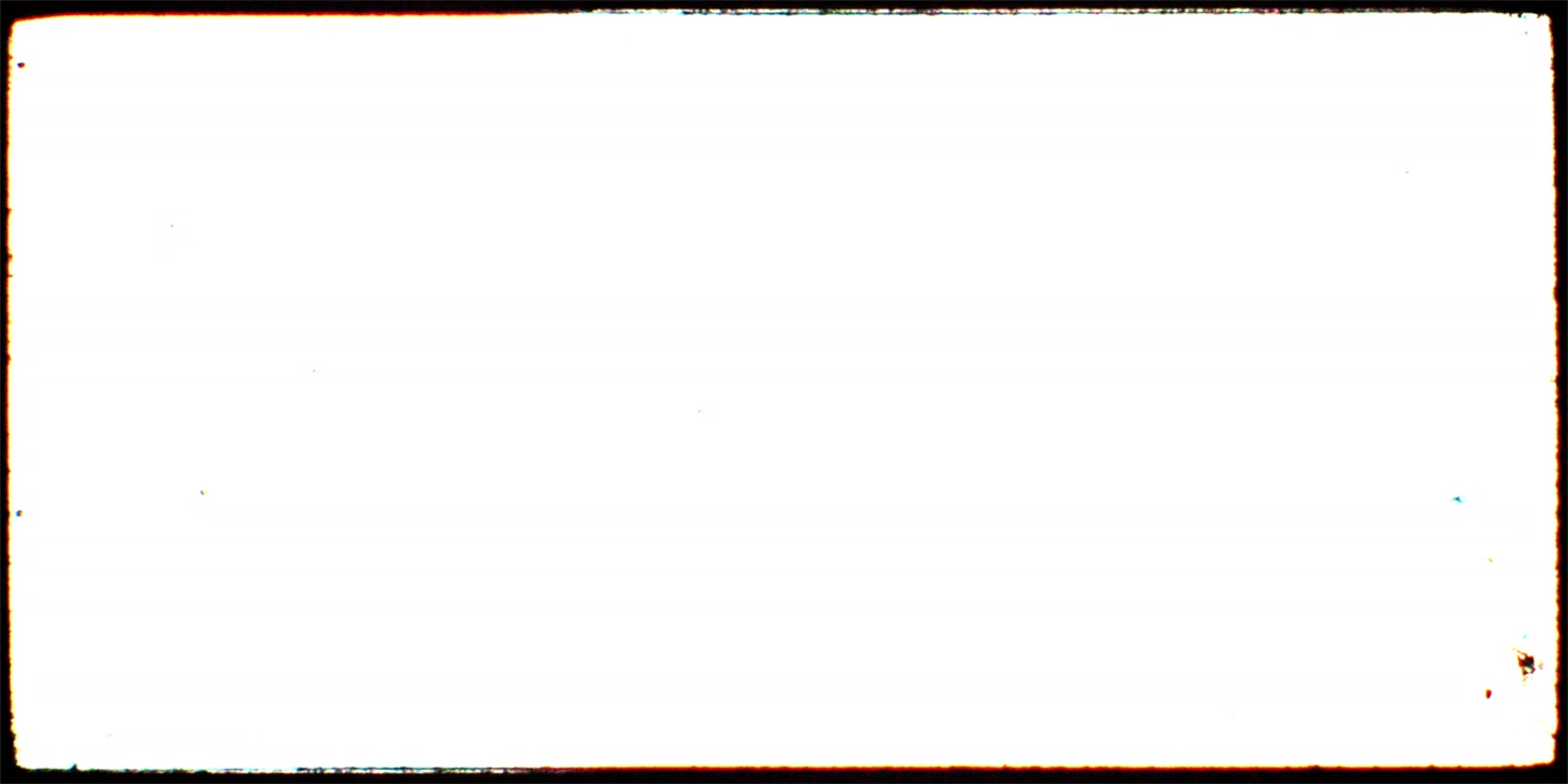 White Film Grain Overlay with Black Borders