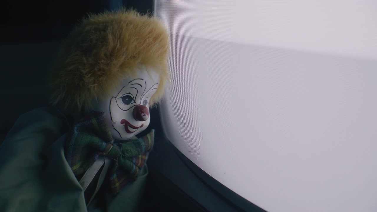 Creepy Clown Doll by Static TV