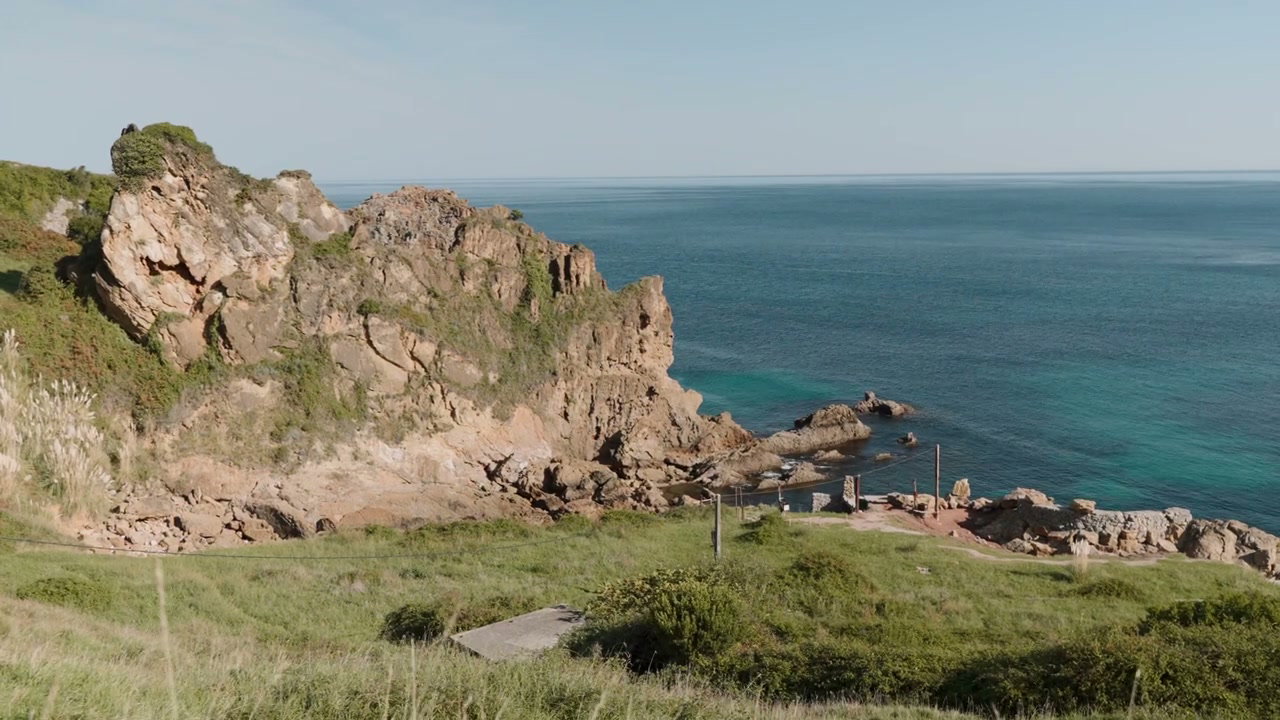 Northern Spain Rocky Coastline View