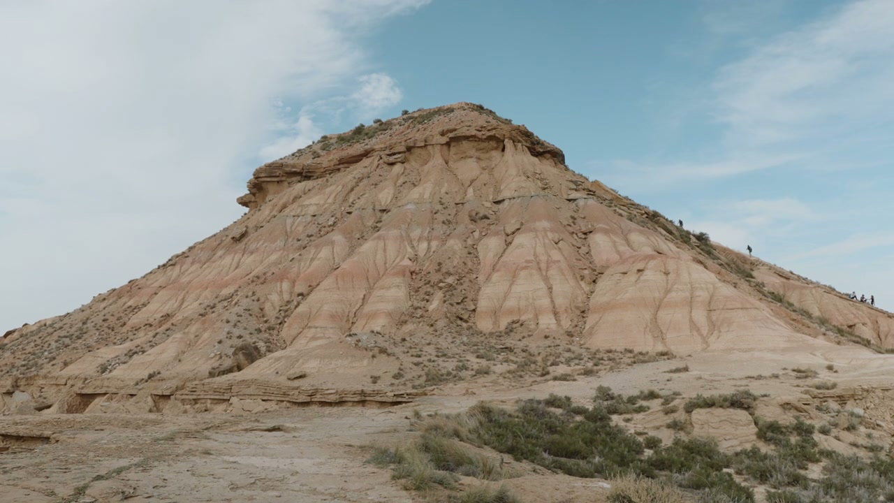 Bardenas Reales Desert Mountain