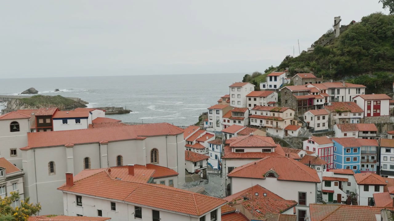 Scenic Coastal Village in Northern Spain