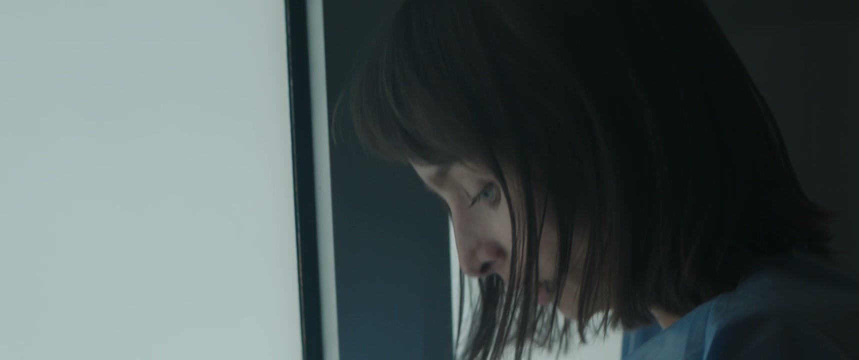 Woman Looking at Medical Screen