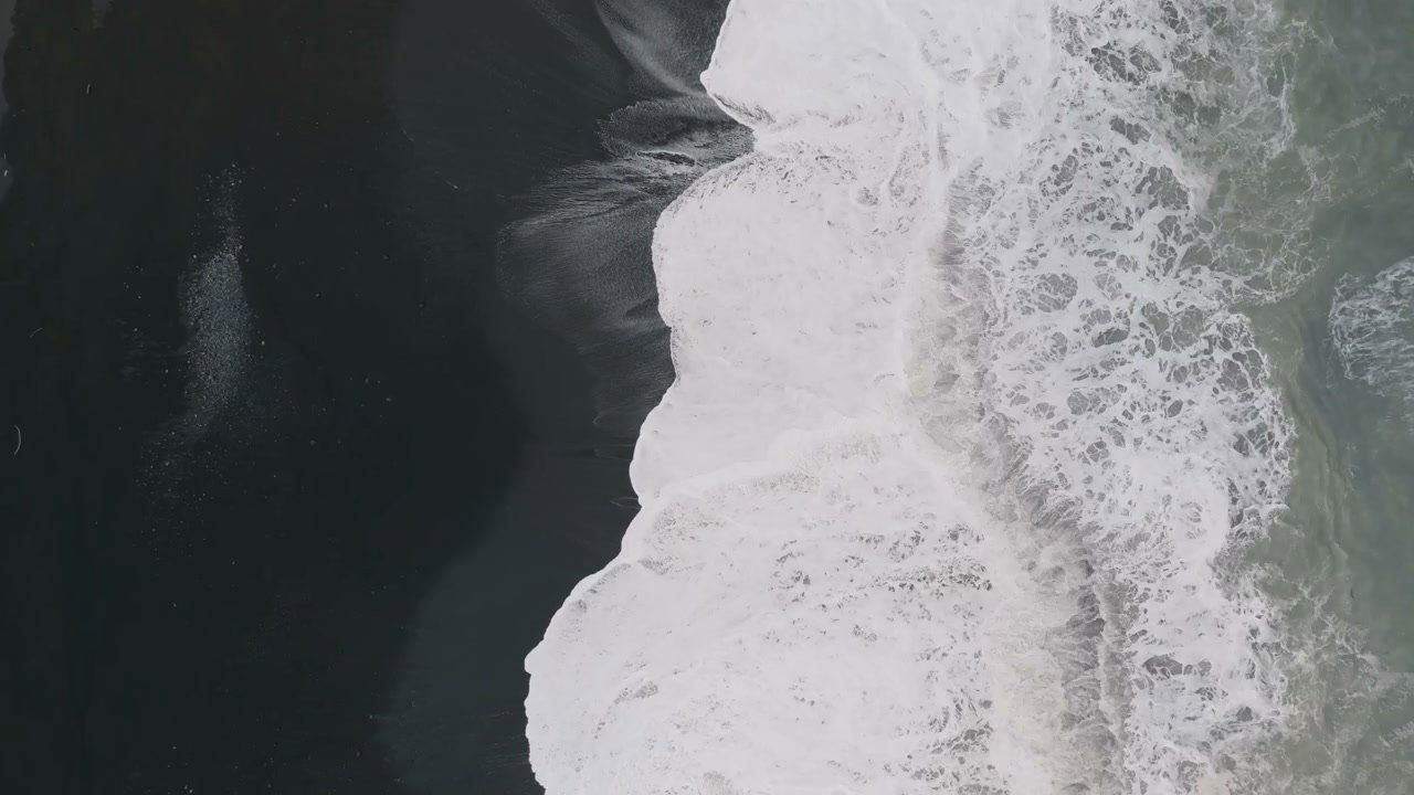 Ocean Waves Crashing on New Zealand Coast