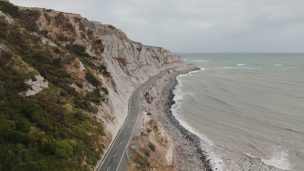 Winding Coastal Road, New Zealand