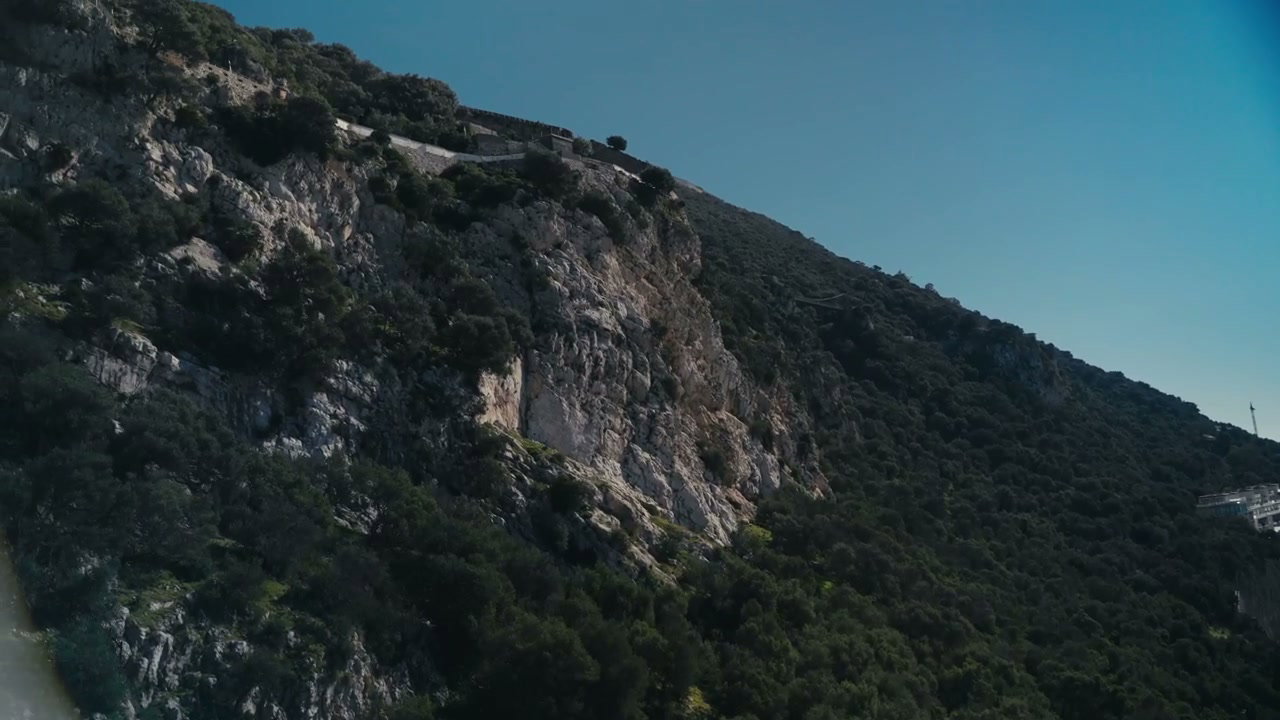 Rock of Gibraltar Mountain Landscape