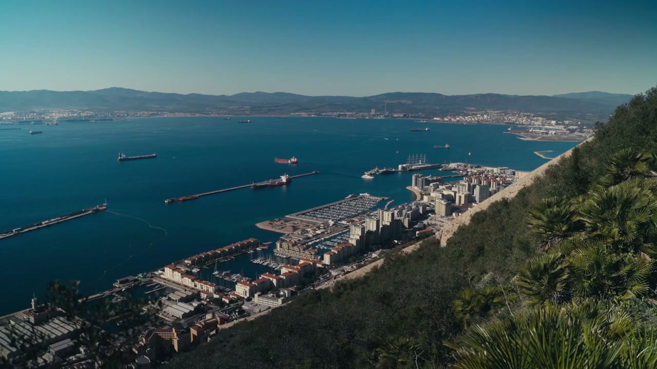 Gibraltar Bay and Harbor City View