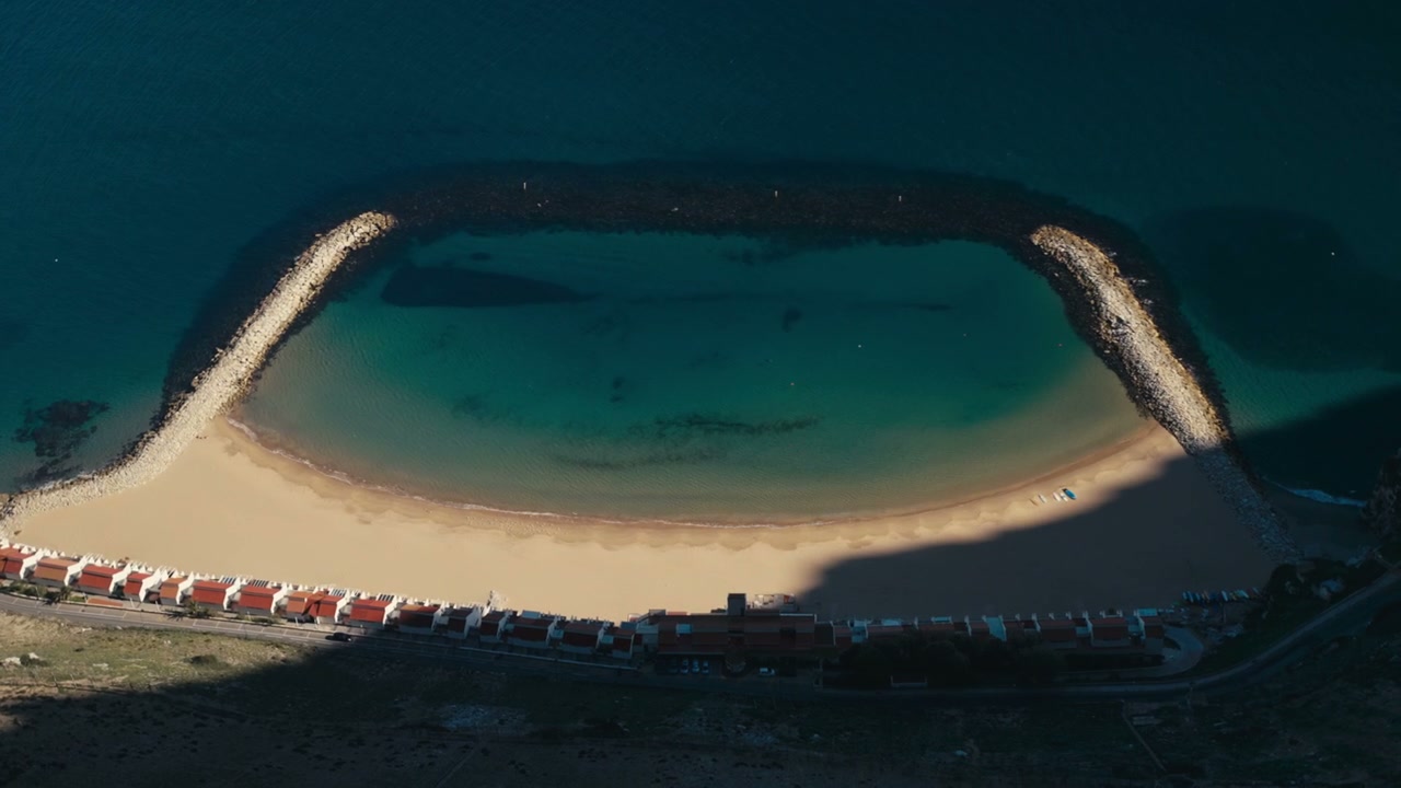Catalan Bay Beach Aerial View, Gibraltar