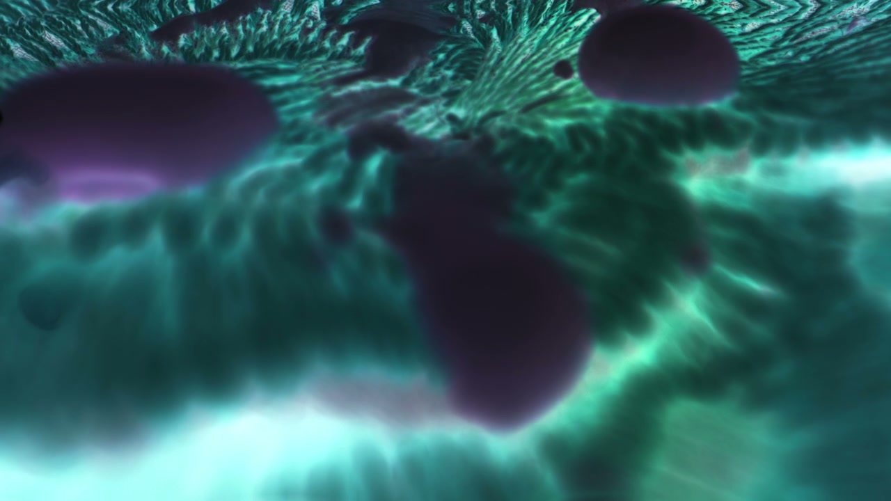 Abstract Organic Surface Flowing Cells