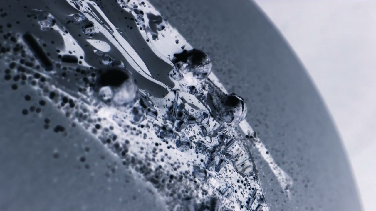 Abstract Organic Fluid Motion