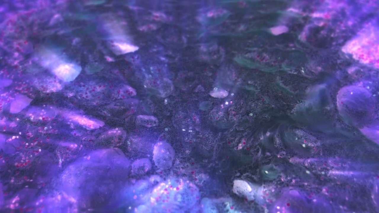 Glittering Abstract Organic Surface