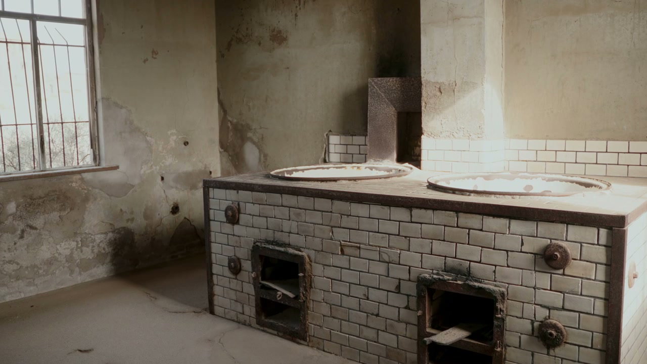 Old Abandoned Kitchen Stove
