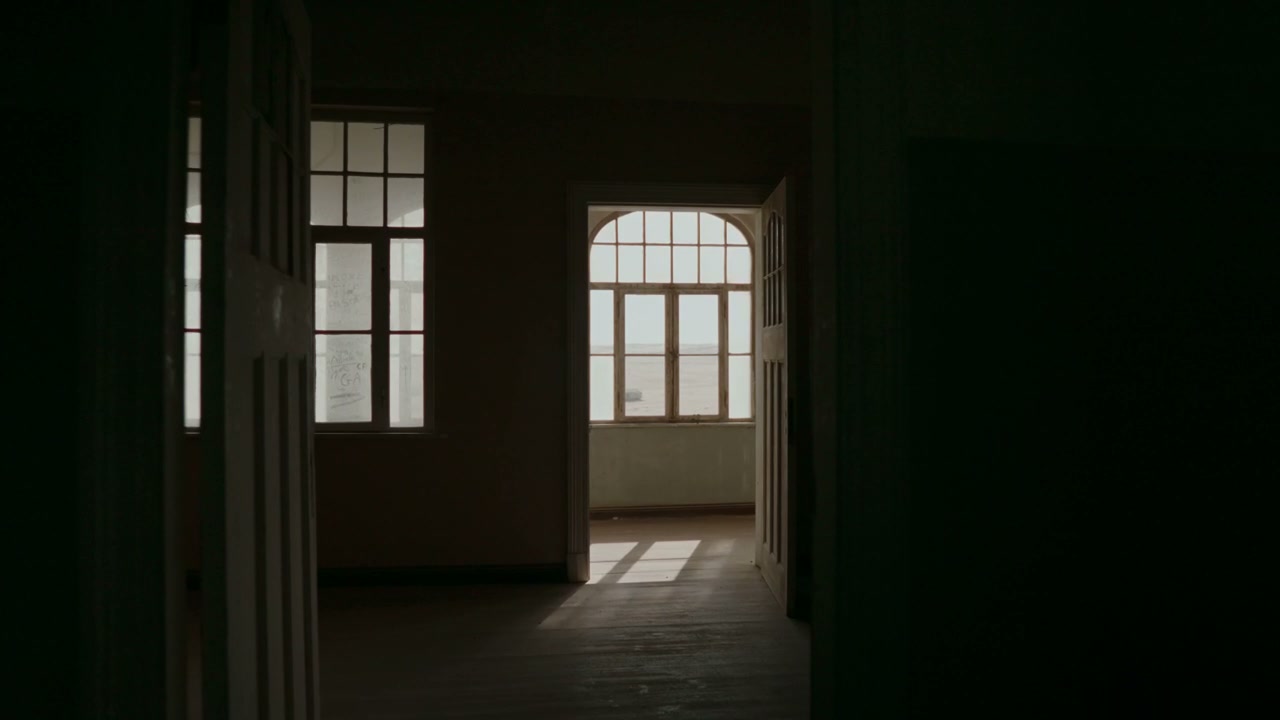 Sunlight Through Windows in Abandoned Ghost Town