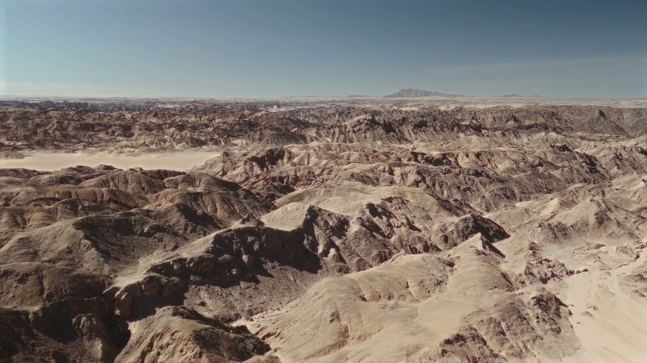 Vast Desert Mountain Landscape