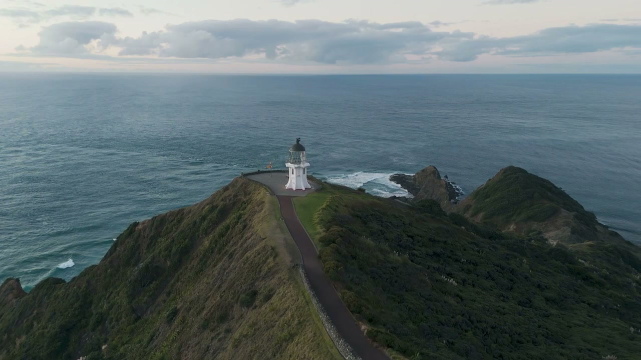 Cape Reinga Lighthouse New Zealand Coast