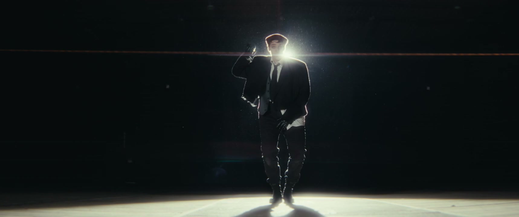 Mime Artist Performing Dramatic Dance
