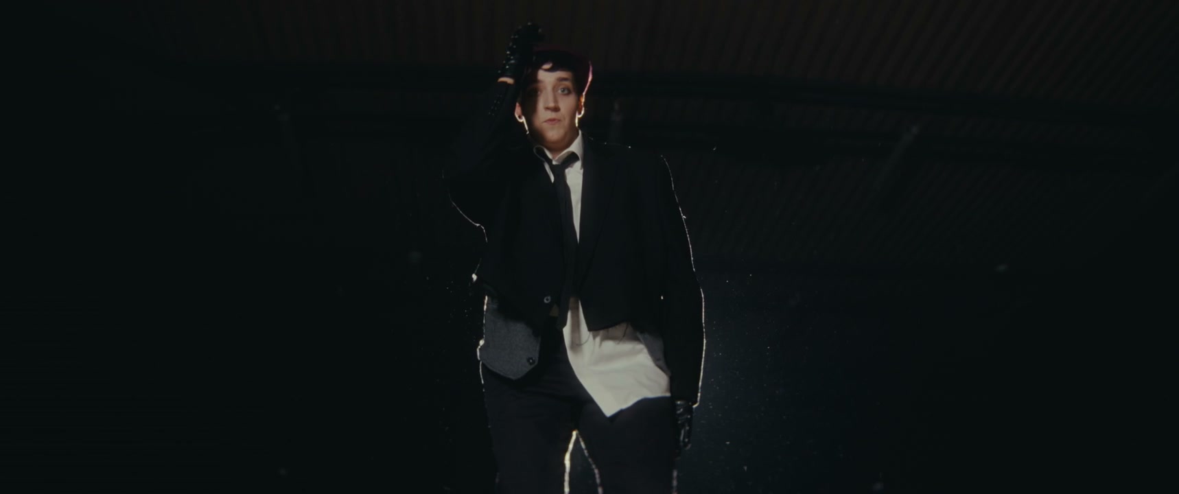 Dancing Mime Performance on Stage