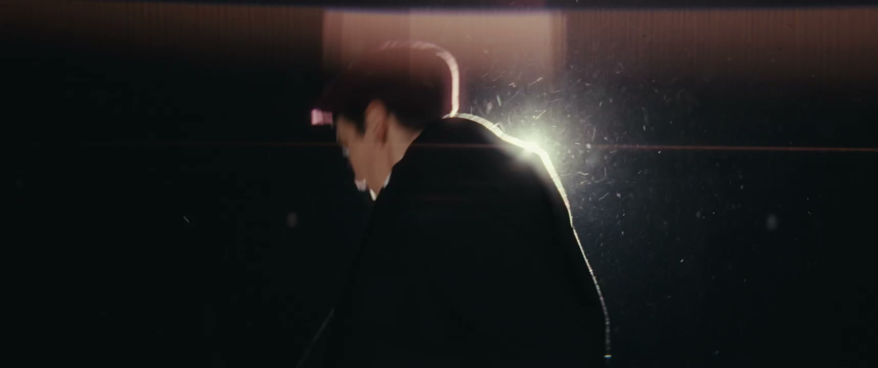 Mime Dancer Performing with Dramatic Lighting