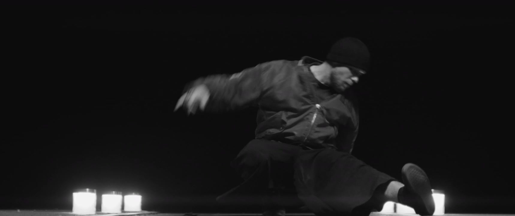 Breakdancer Performing Floorwork