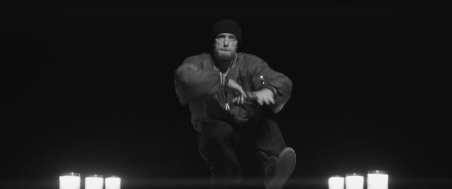Breakdancer Performing Floor Work in Studio