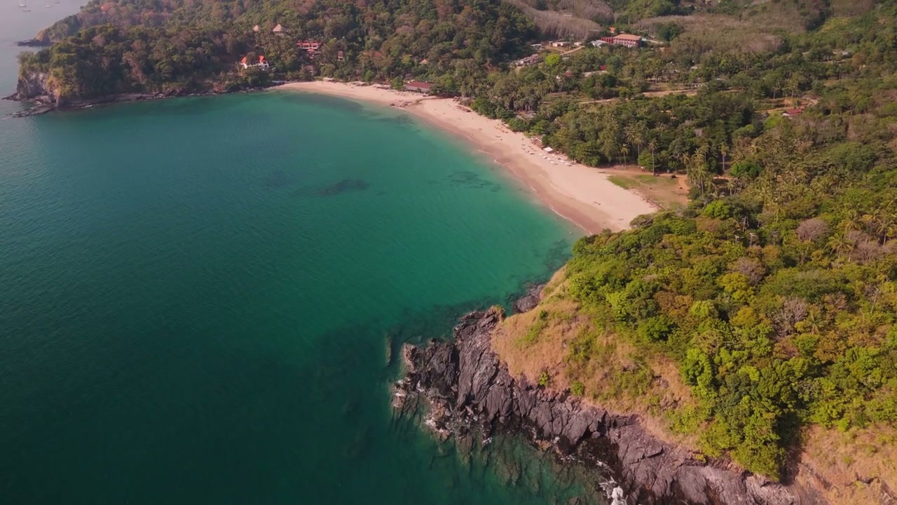 Tropical Thai Beach with Clear Water