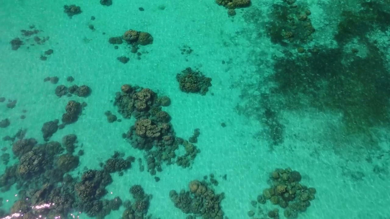 Aerial View of Thailand Coral Reefs