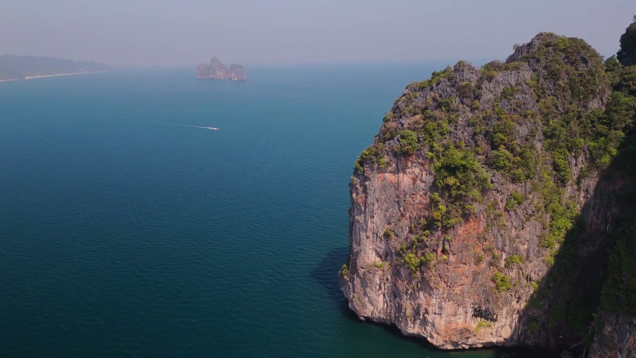 Tropical Limestone Cliffs in Thailand