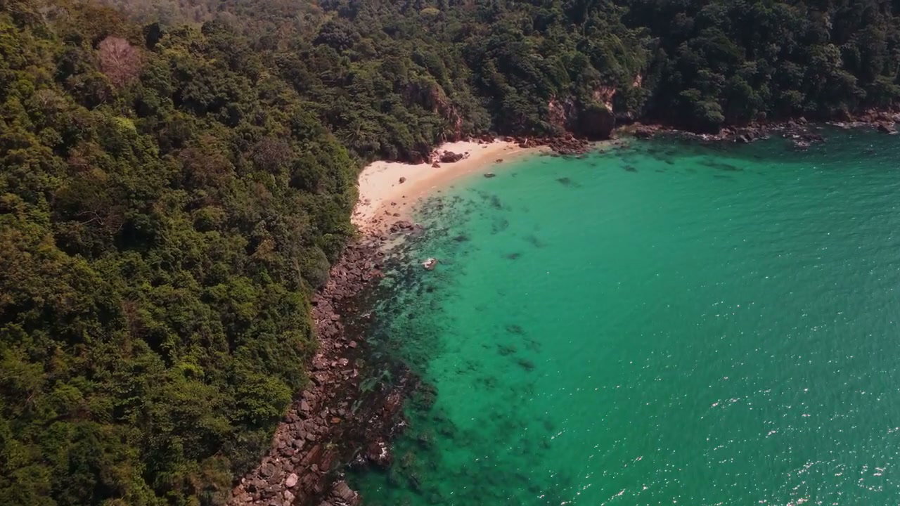 Tropical Beach and Turquoise Water in Thailand