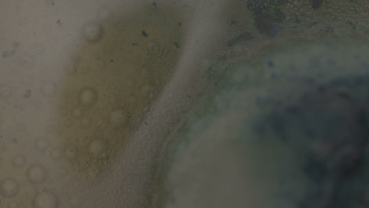 Colorful Abstract Liquid Bubbles