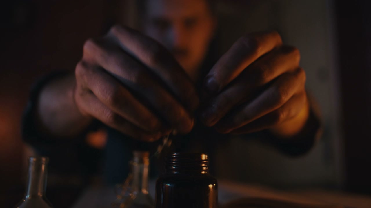 Hands Performing Old Ritual