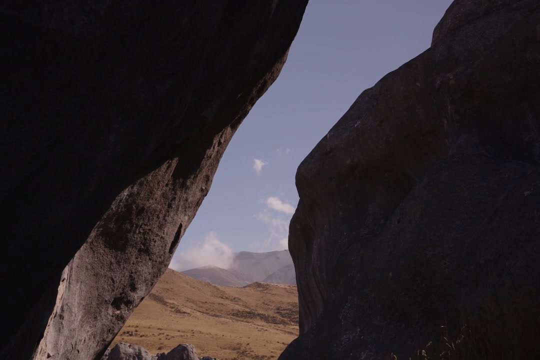 New Zealand Boulders Mountain Timelapse